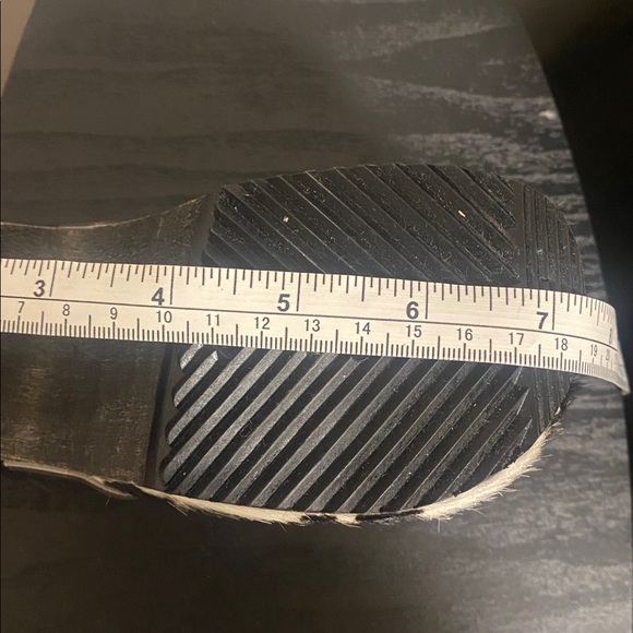 Cow hair Kids vintage clogs - Picture 6 of 6